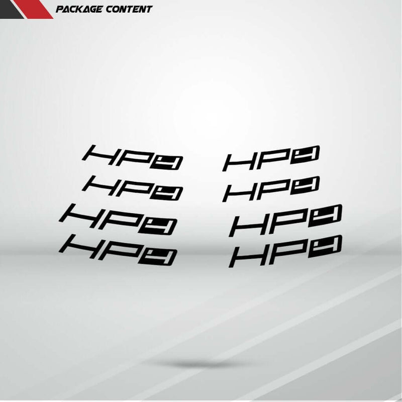Dual Pack Inner Rim Tape Sticker Decal for BMW HP4 - Motorcycle stickers and decals