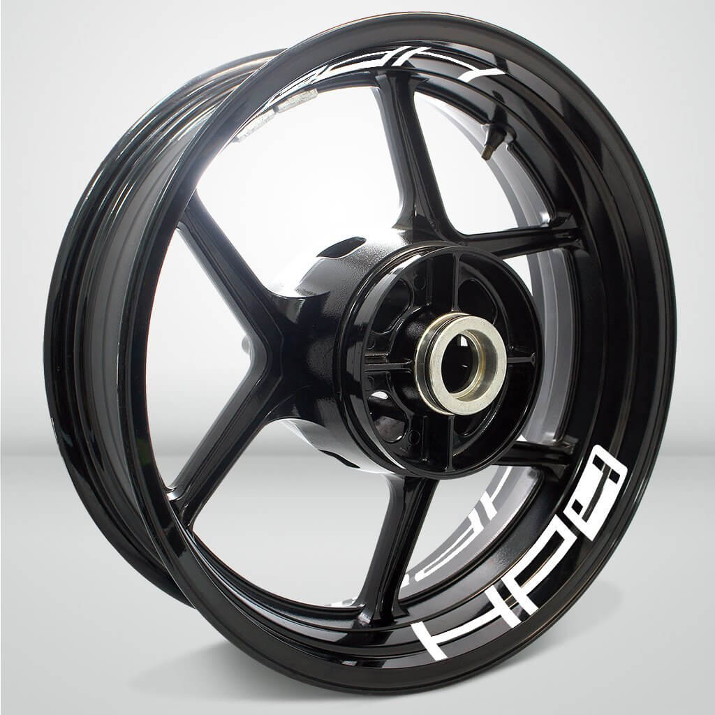 Dual Pack Inner Rim Tape Sticker Decal for BMW HP4 - Motorcycle stickers and decals