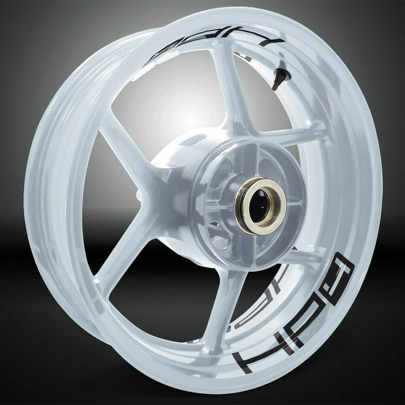 Dual Pack Inner Rim Tape Sticker Decal for BMW HP4 - Motorcycle stickers and decals