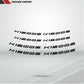 Dual Pack Inner Rim Tape Sticker Decal for BMW K1200S - Stickman Vinyls
