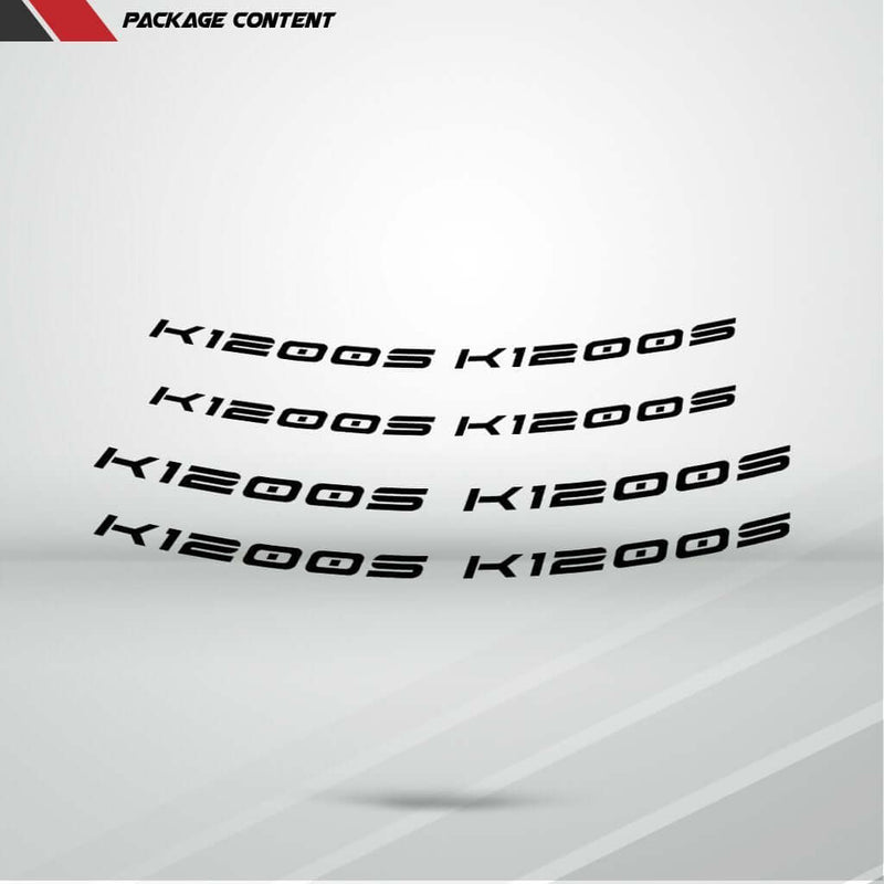 Dual Pack Inner Rim Tape Sticker Decal for BMW K1200S - Motorcycle stickers and decals