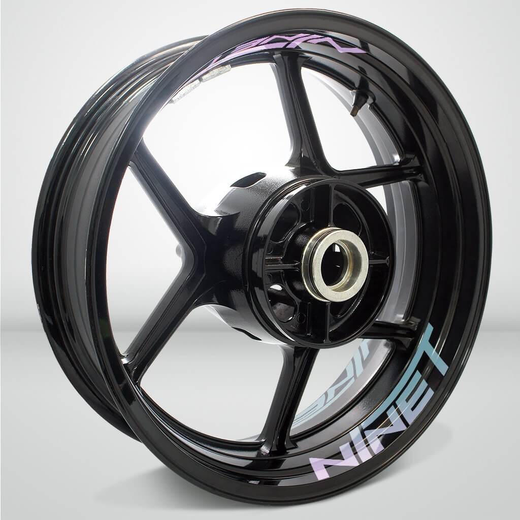 Dual Pack Inner Rim Tape Sticker Decal for BMW R nine T - Motorcycle stickers and decals
