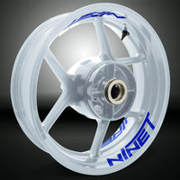 Dual Pack Inner Rim Tape Sticker Decal for BMW R nine T - Motorcycle stickers and decals