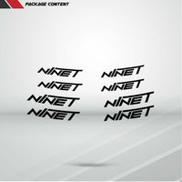 Dual Pack Inner Rim Tape Sticker Decal for BMW R nine T - Motorcycle stickers and decals
