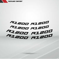 Dual Pack Inner Rim Tape Sticker Decal for BMW R1200 - Motorcycle stickers and decals