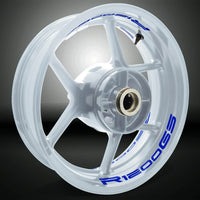 Dual Pack Inner Rim Tape Sticker Decal for BMW R1200GS - Motorcycle stickers and decals