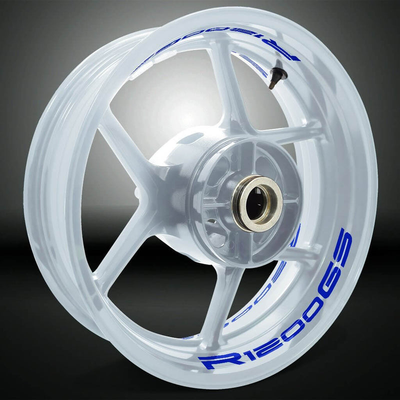 Dual Pack Inner Rim Tape Sticker Decal for BMW R1200GS - Motorcycle stickers and decals