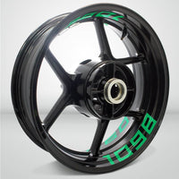 Dual Pack Inner Rim Tape Sticker Decal for Ducati 1098 - Motorcycle stickers and decals