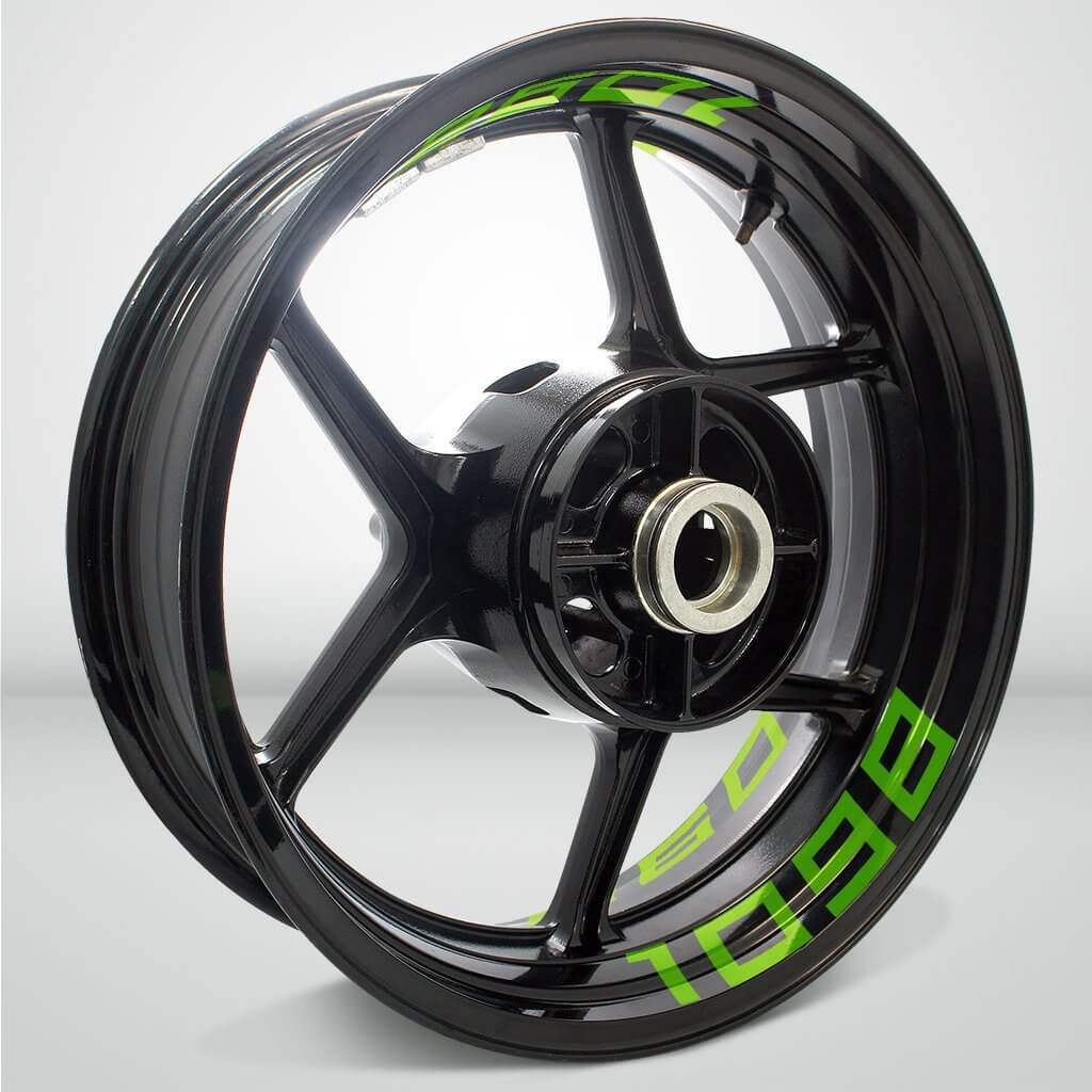 Dual Pack Inner Rim Tape Sticker Decal for Ducati 1098 - Motorcycle stickers and decals