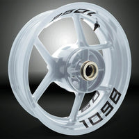 Dual Pack Inner Rim Tape Sticker Decal for Ducati 1098 - Motorcycle stickers and decals