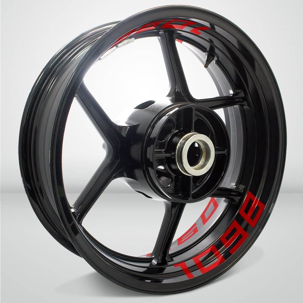 Dual Pack Inner Rim Tape Sticker Decal for Ducati 1098 - Motorcycle stickers and decals