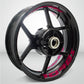 Dual Pack Inner Rim Tape Sticker Decal for Ducati 1098s