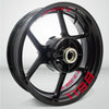 Dual Pack Inner Rim Tape Sticker Decal for Ducati 1198 - Motorcycle stickers and decals