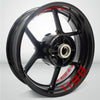 Dual Pack Inner Rim Tape Sticker Decal for Ducati 1198 - Motorcycle stickers and decals
