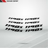 Dual Pack Inner Rim Tape Sticker Decal for Ducati 1198s - Motorcycle stickers and decals