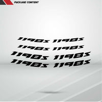 Dual Pack Inner Rim Tape Sticker Decal for Ducati 1198s - Motorcycle stickers and decals