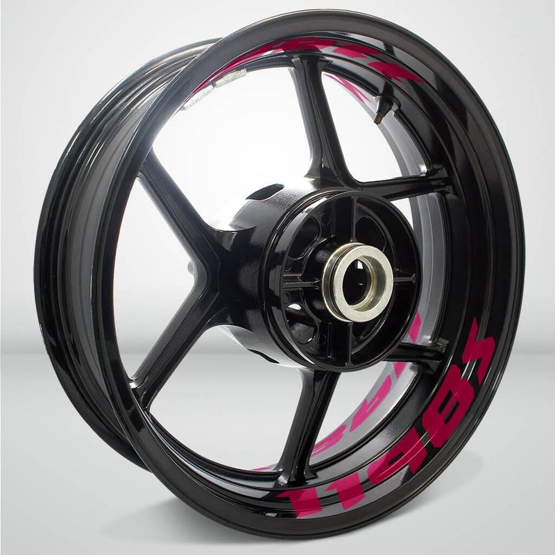 Dual Pack Inner Rim Tape Sticker Decal for Ducati 1198s - Motorcycle stickers and decals