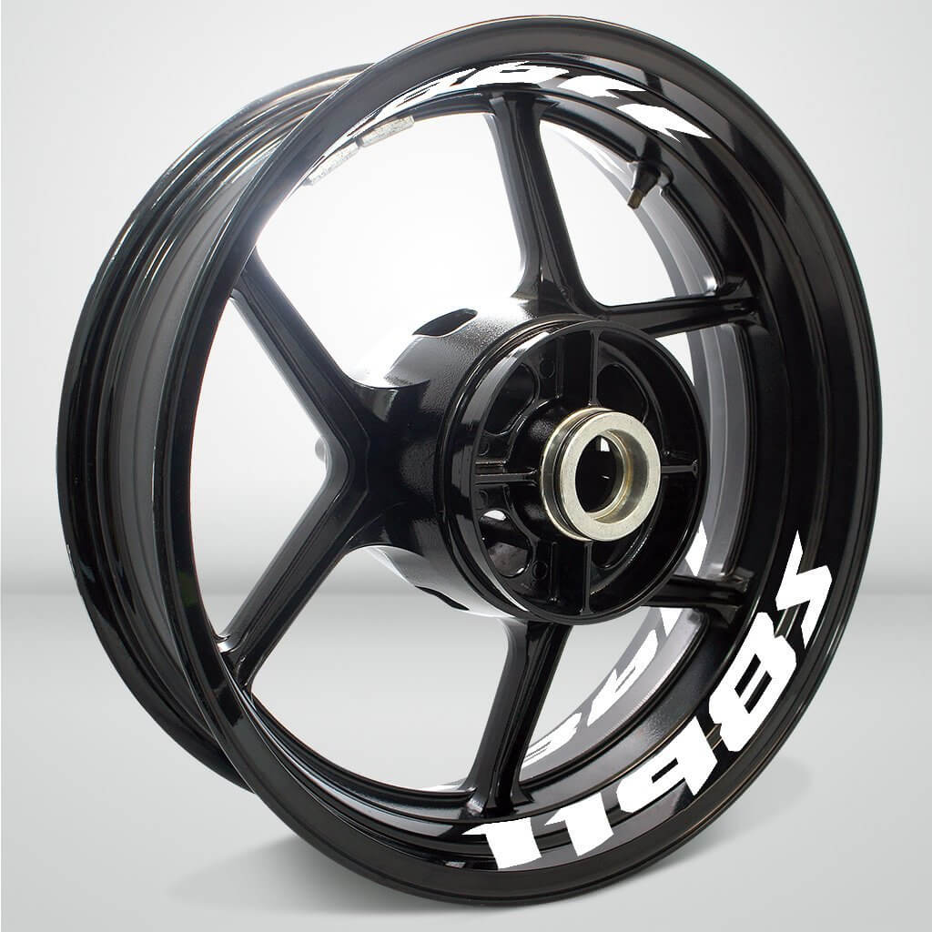 Dual Pack Inner Rim Tape Sticker Decal for Ducati 1198s - Motorcycle stickers and decals