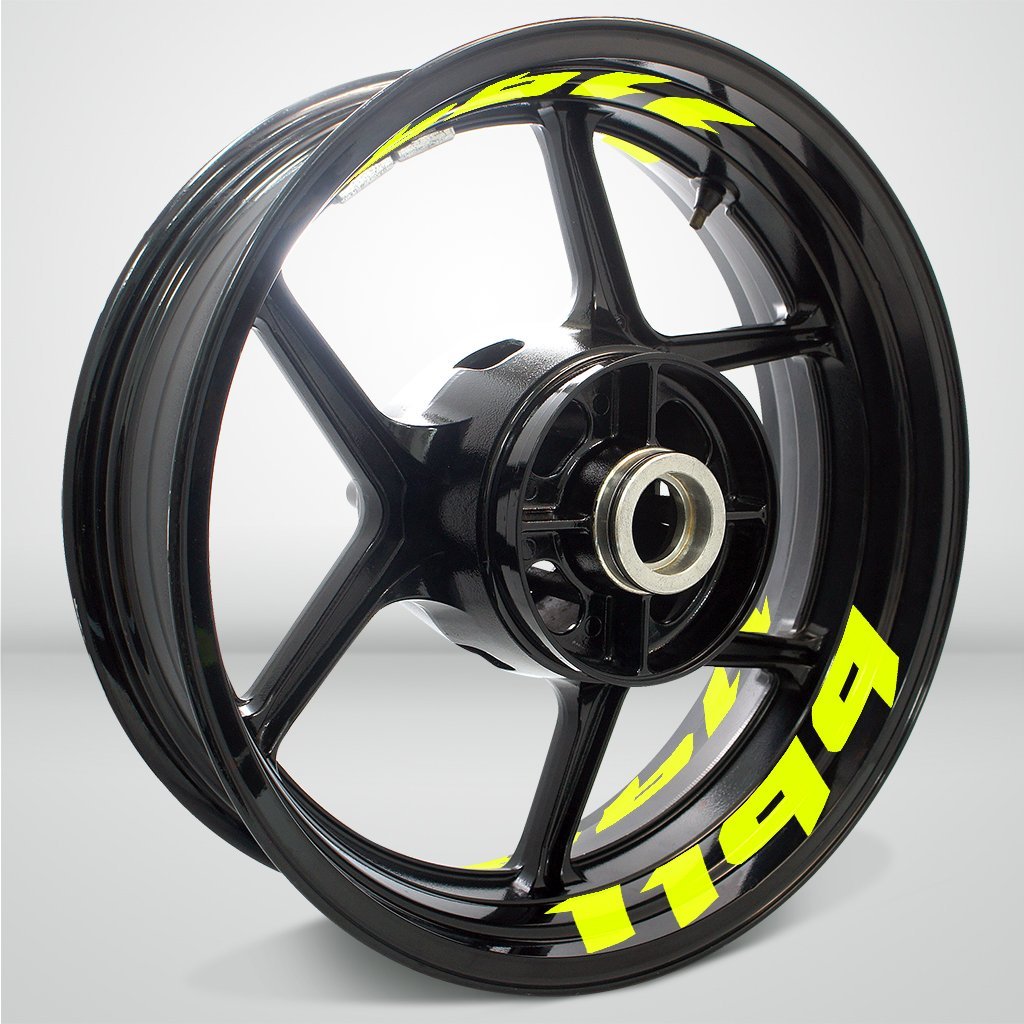 Dual Pack Inner Rim Tape Sticker Decal for Ducati 1199 - Stickman Vinyls