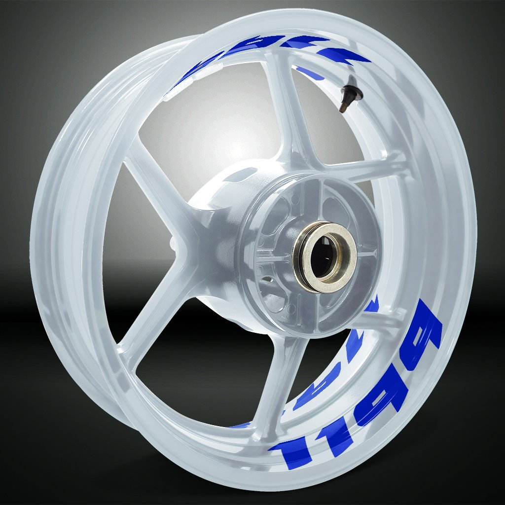 Dual Pack Inner Rim Tape Sticker Decal for Ducati 1199 - Stickman Vinyls