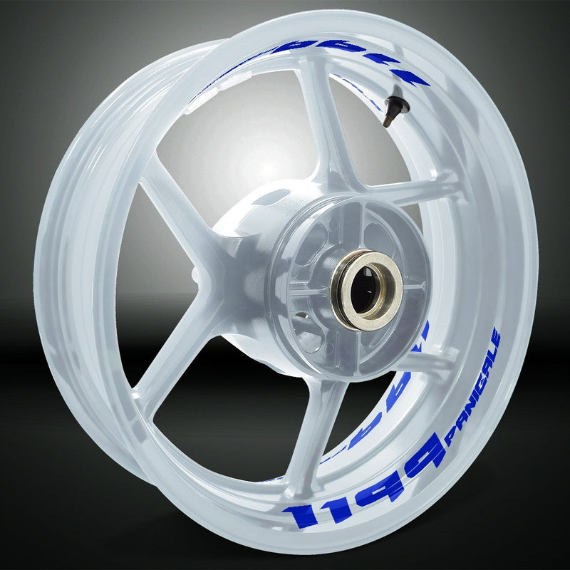 Dual Pack Inner Rim Tape Sticker Decal for Ducati 1199 Panigale - Motorcycle stickers and decals