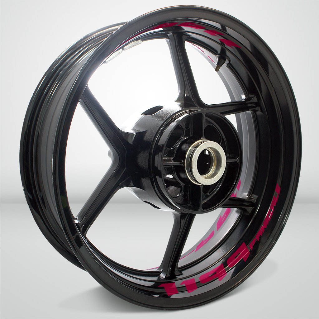 Dual Pack Inner Rim Tape Sticker Decal for Ducati 1199 Panigale - Motorcycle stickers and decals
