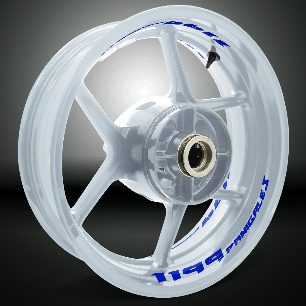Dual Pack Inner Rim Tape Sticker Decal for Ducati 1199 Panigale S - Motorcycle stickers and decals