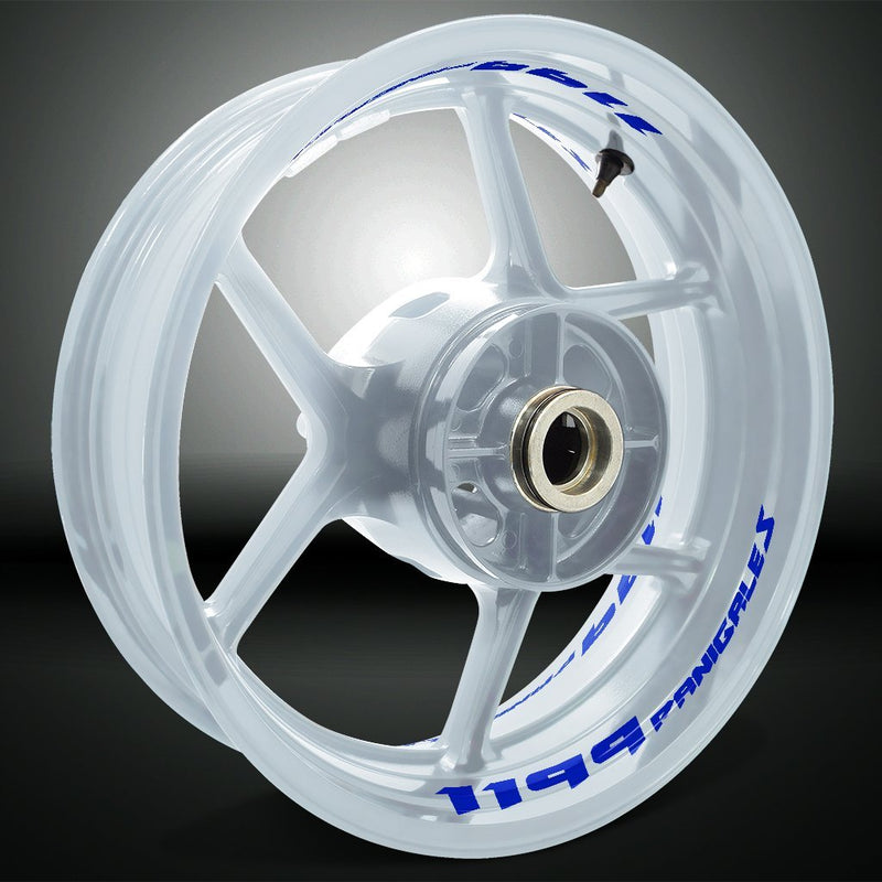 Dual Pack Inner Rim Tape Sticker Decal for Ducati 1199 Panigale S - Motorcycle stickers and decals