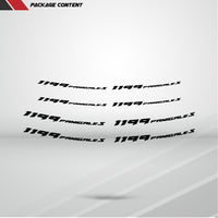 Dual Pack Inner Rim Tape Sticker Decal for Ducati 1199 Panigale S - Motorcycle stickers and decals