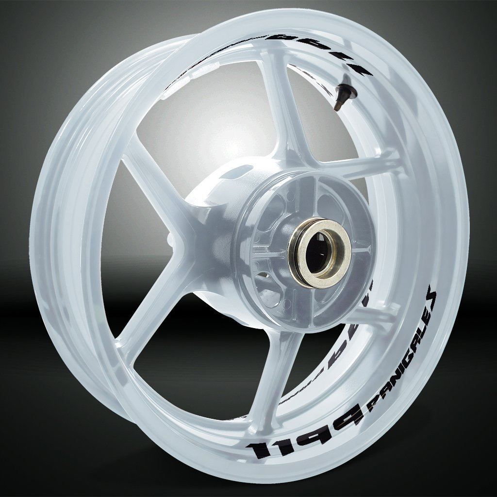 Dual Pack Inner Rim Tape Sticker Decal for Ducati 1199 Panigale S - Motorcycle stickers and decals