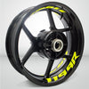 Dual Pack Inner Rim Tape Sticker Decal for Ducati 1199R - Motorcycle stickers and decals