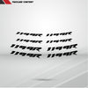 Dual Pack Inner Rim Tape Sticker Decal for Ducati 1199R - Motorcycle stickers and decals