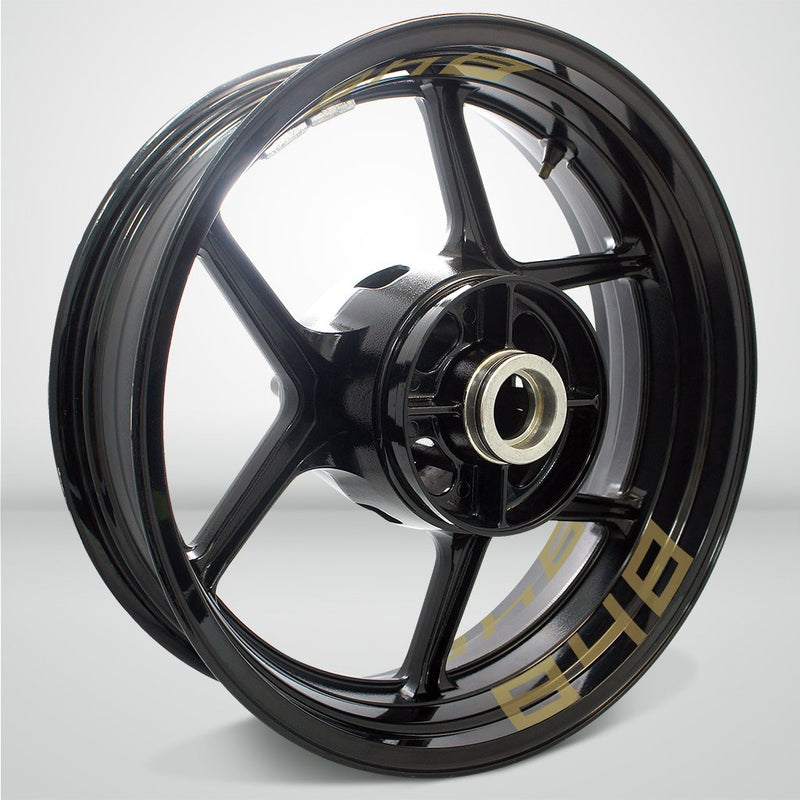 Dual Pack Inner Rim Tape Sticker Decal for Ducati 848 - Motorcycle stickers and decals