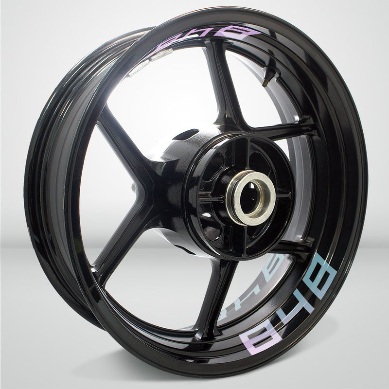 Dual Pack Inner Rim Tape Sticker Decal for Ducati 848 - Motorcycle stickers and decals
