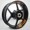 Dual Pack Inner Rim Tape Sticker Decal for Ducati 848 - Motorcycle stickers and decals