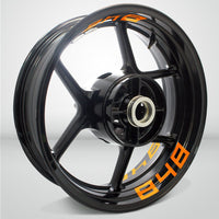 Dual Pack Inner Rim Tape Sticker Decal for Ducati 848 - Motorcycle stickers and decals