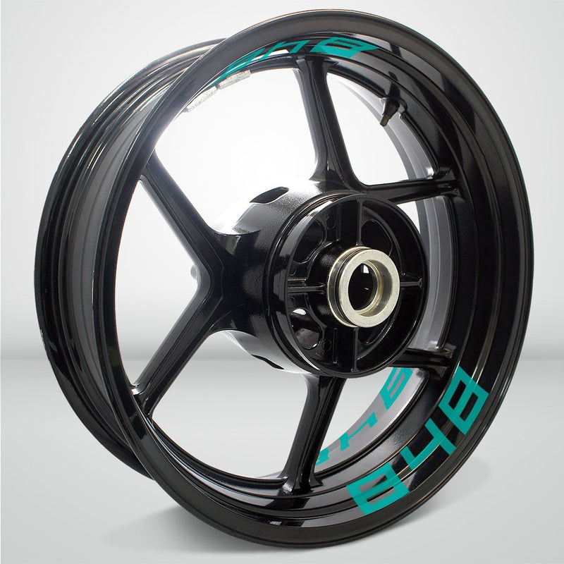 Dual Pack Inner Rim Tape Sticker Decal for Ducati 848 - Motorcycle stickers and decals