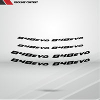 Dual Pack Inner Rim Tape Sticker Decal for Ducati 848 EVO - Motorcycle stickers and decals