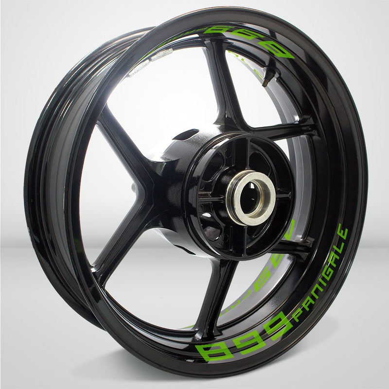Dual Pack Inner Rim Tape Sticker Decal for Ducati 899 Panigale - Motorcycle stickers and decals