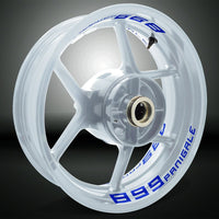 Dual Pack Inner Rim Tape Sticker Decal for Ducati 899 Panigale - Motorcycle stickers and decals
