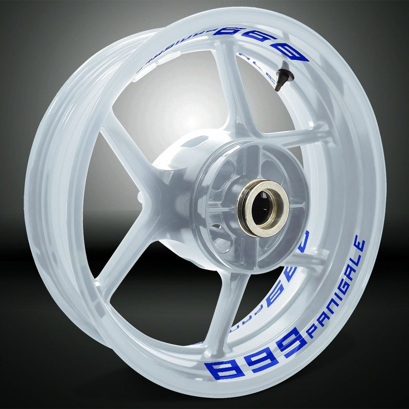 Dual Pack Inner Rim Tape Sticker Decal for Ducati 899 Panigale - Motorcycle stickers and decals