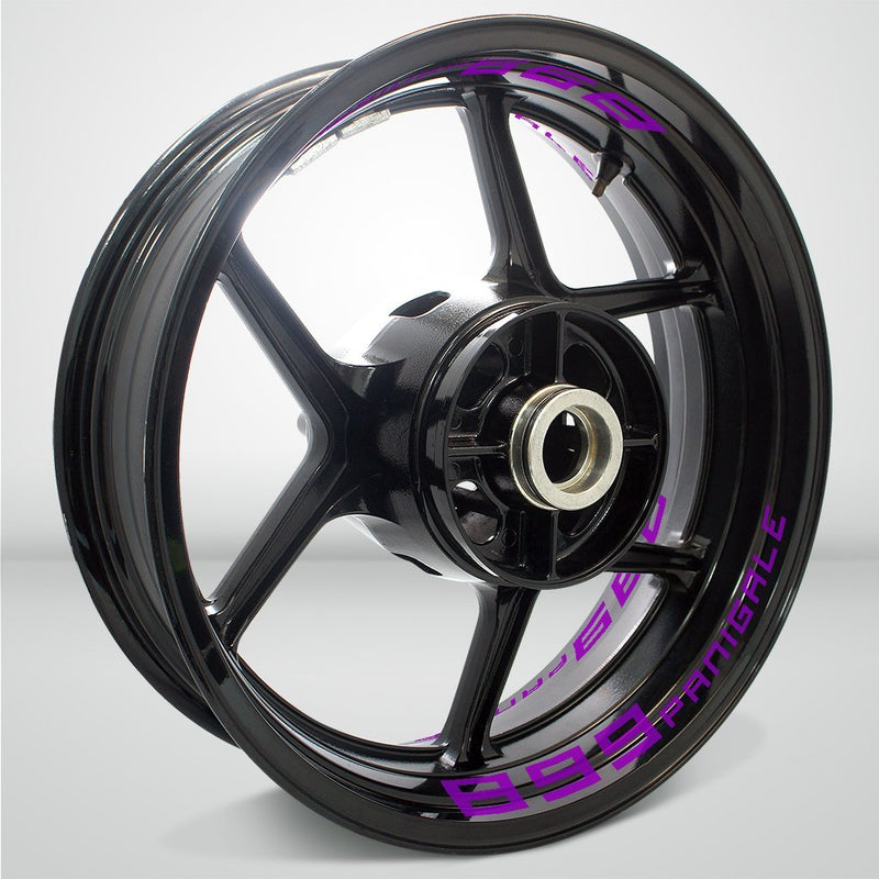 Dual Pack Inner Rim Tape Sticker Decal for Ducati 899 Panigale - Motorcycle stickers and decals