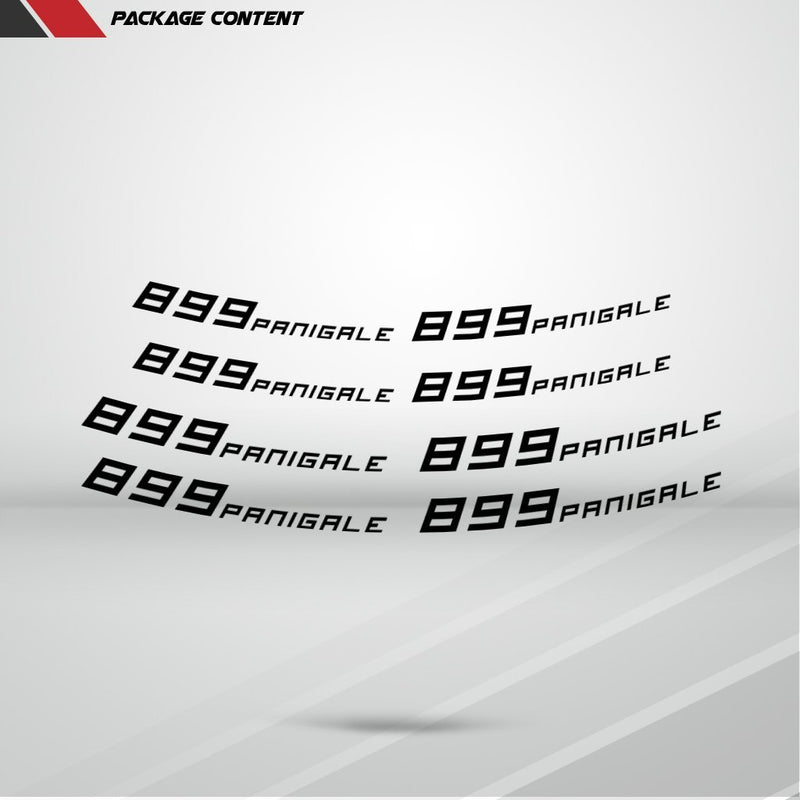 Dual Pack Inner Rim Tape Sticker Decal for Ducati 899 Panigale - Motorcycle stickers and decals