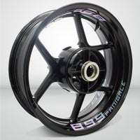 Dual Pack Inner Rim Tape Sticker Decal for Ducati 899 Panigale - Motorcycle stickers and decals