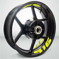 Dual Pack Inner Rim Tape Sticker Decal for Ducati 916 - Motorcycle stickers and decals