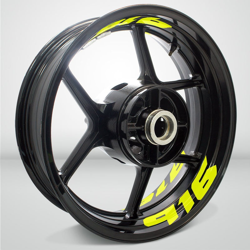 Dual Pack Inner Rim Tape Sticker Decal for Ducati 916 - Motorcycle stickers and decals