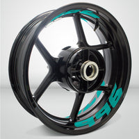 Dual Pack Inner Rim Tape Sticker Decal for Ducati 996 - Motorcycle stickers and decals