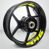Dual Pack Inner Rim Tape Sticker Decal for Ducati 996 - Motorcycle stickers and decals