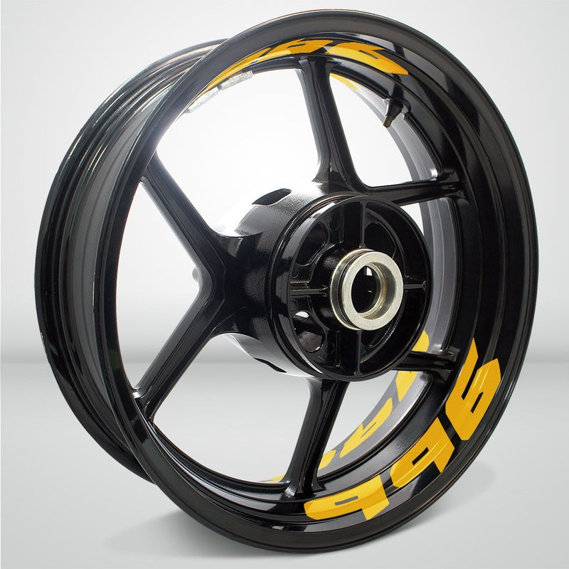Dual Pack Inner Rim Tape Sticker Decal for Ducati 996 - Motorcycle stickers and decals