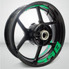 Dual Pack Inner Rim Tape Sticker Decal for Ducati 998 - Motorcycle stickers and decals
